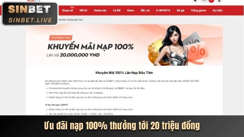 Ưu Đãi Hoàn Trả Cược okfun link mới